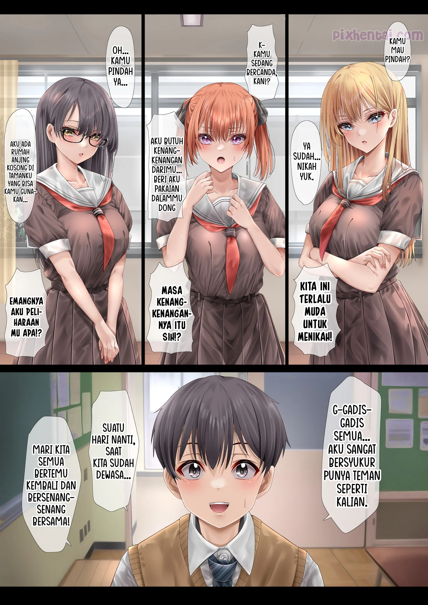 Komik hentai xxx manga sex bokep When My Friends Need Support My Cock Will Always Help 3